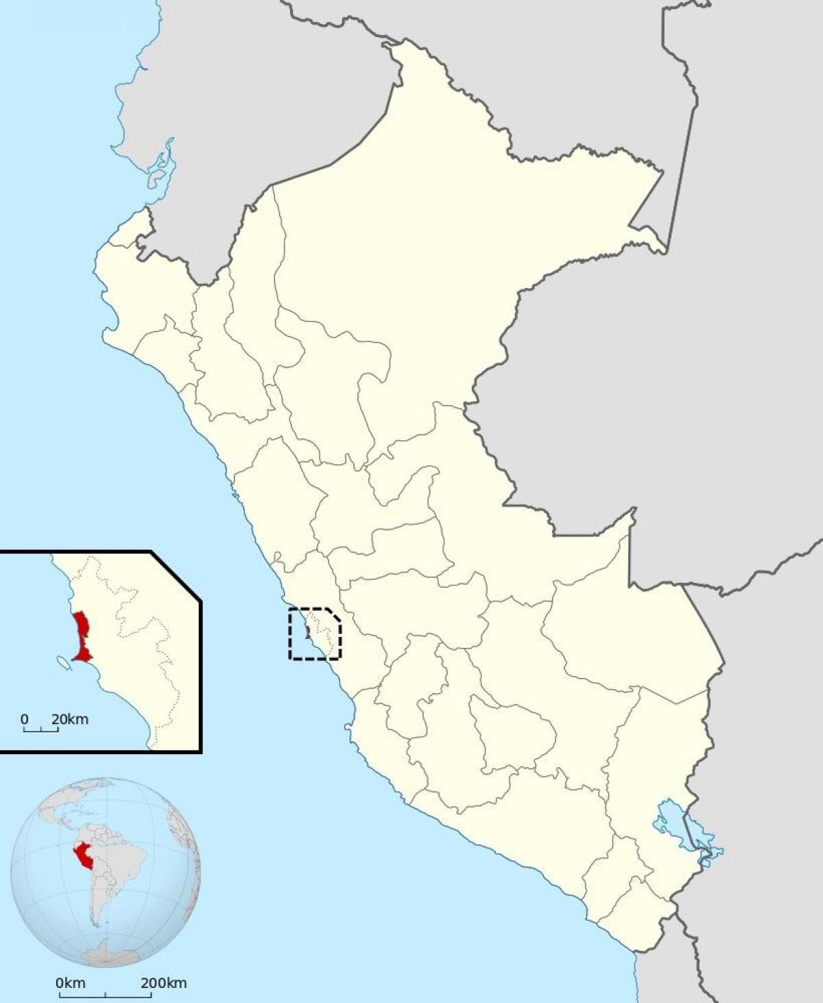 karta callao Peru