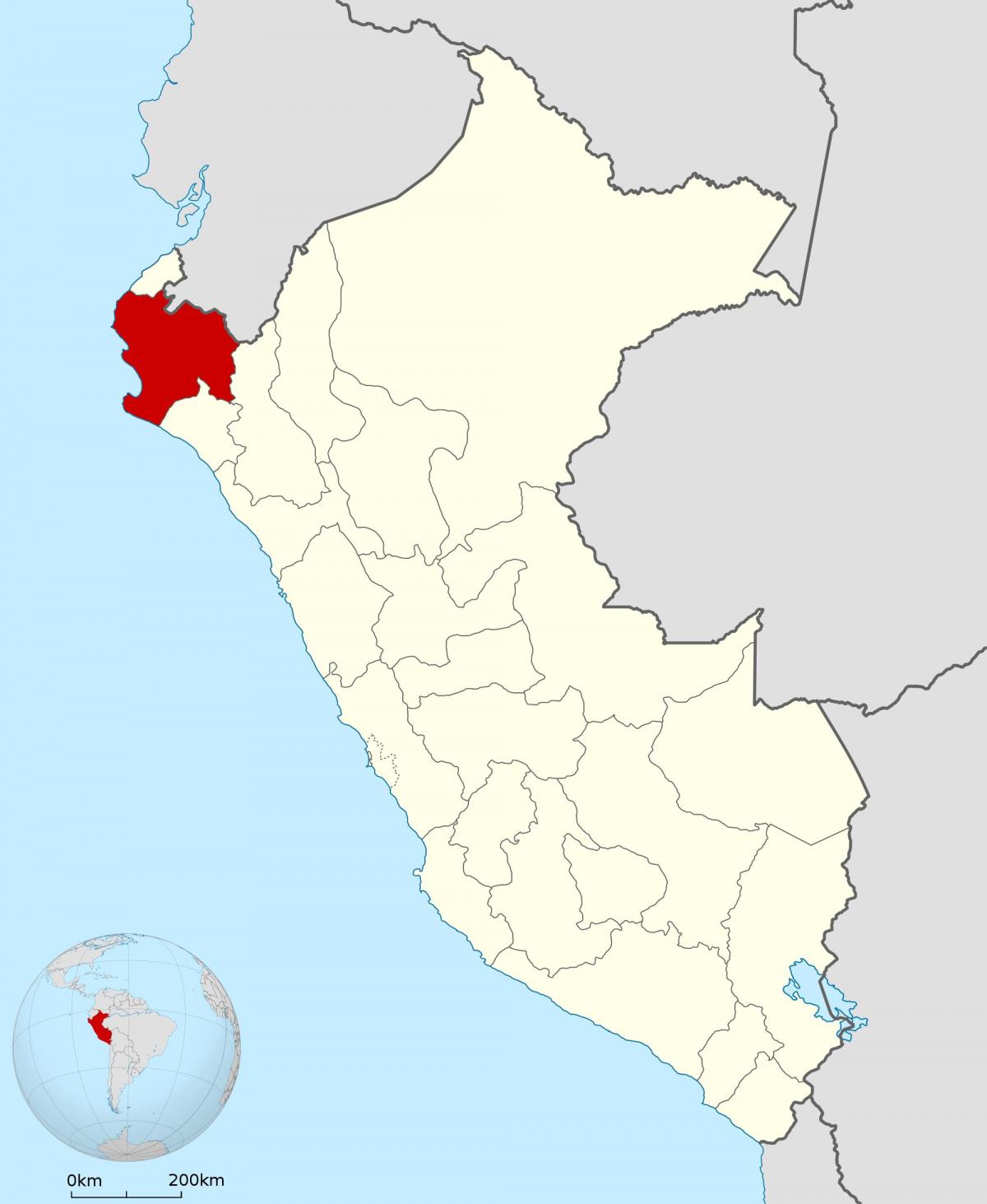 karta piura Peru