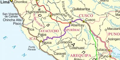 Karta Cusco-Peru