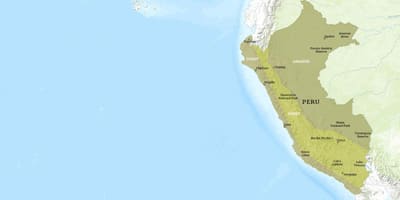 Karta kuelap Peru 