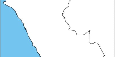 Karta prazna kartica Peru